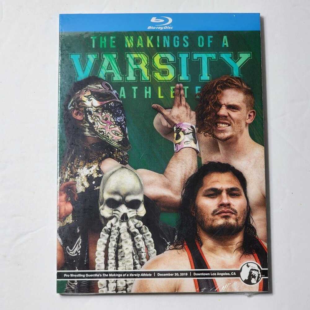 Pro Wrestling Crate PWG The Makings of a Varsity Athlete Blu-Ray Disc New